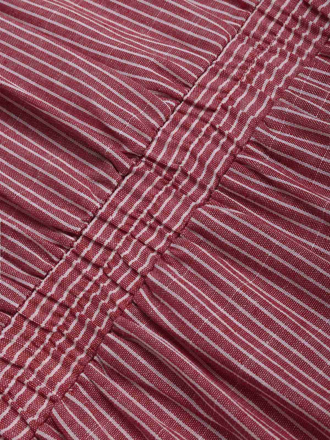 1940s VNeck Pockets Belted Stripe | 1940s | vintage romper, retro jumpsuit