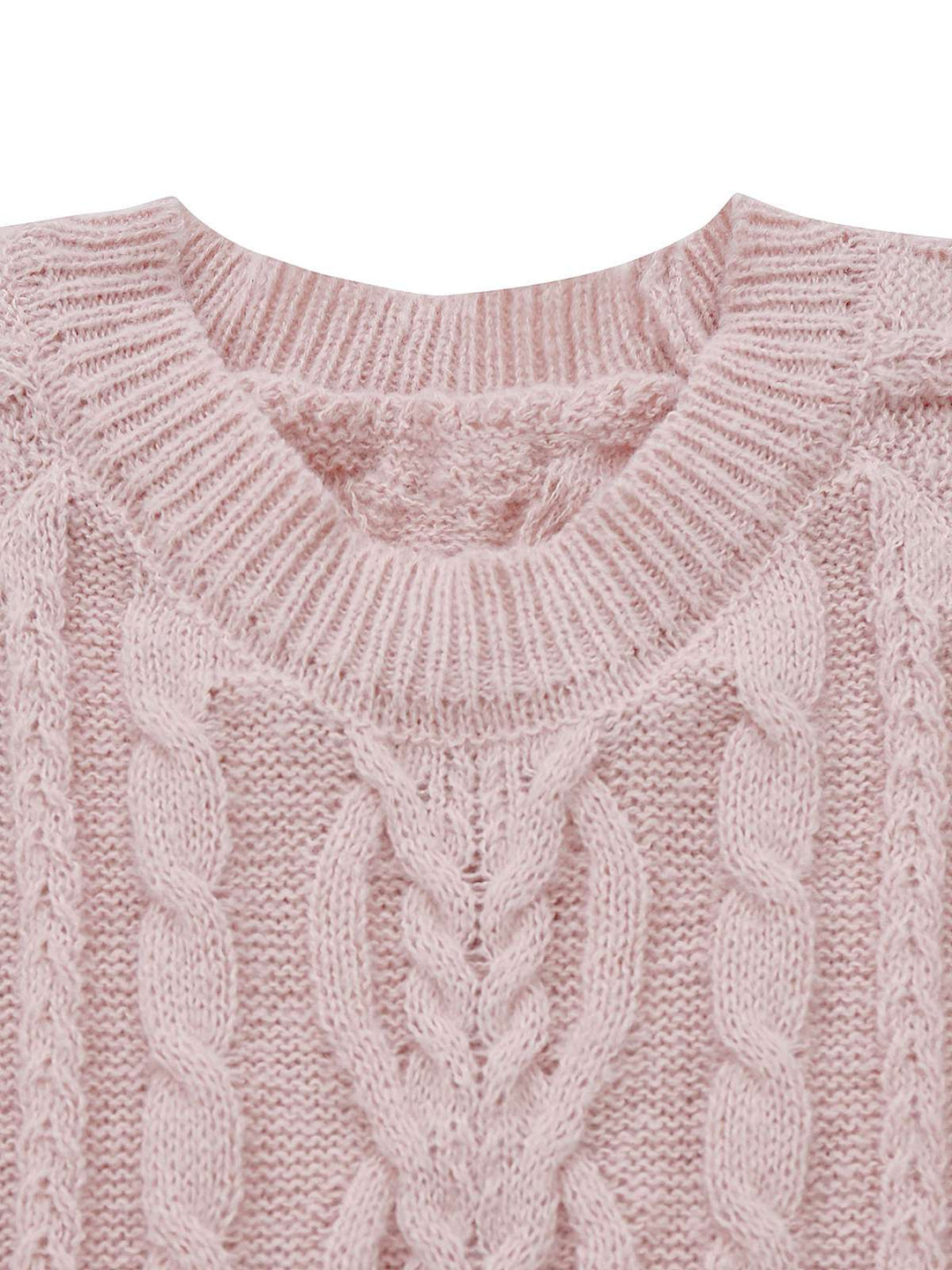 1940s Solid Cable Knit Pleated Hem Sweater Dress, vintage dress, retro fashion - perfect for women who love vintage and retro fashion