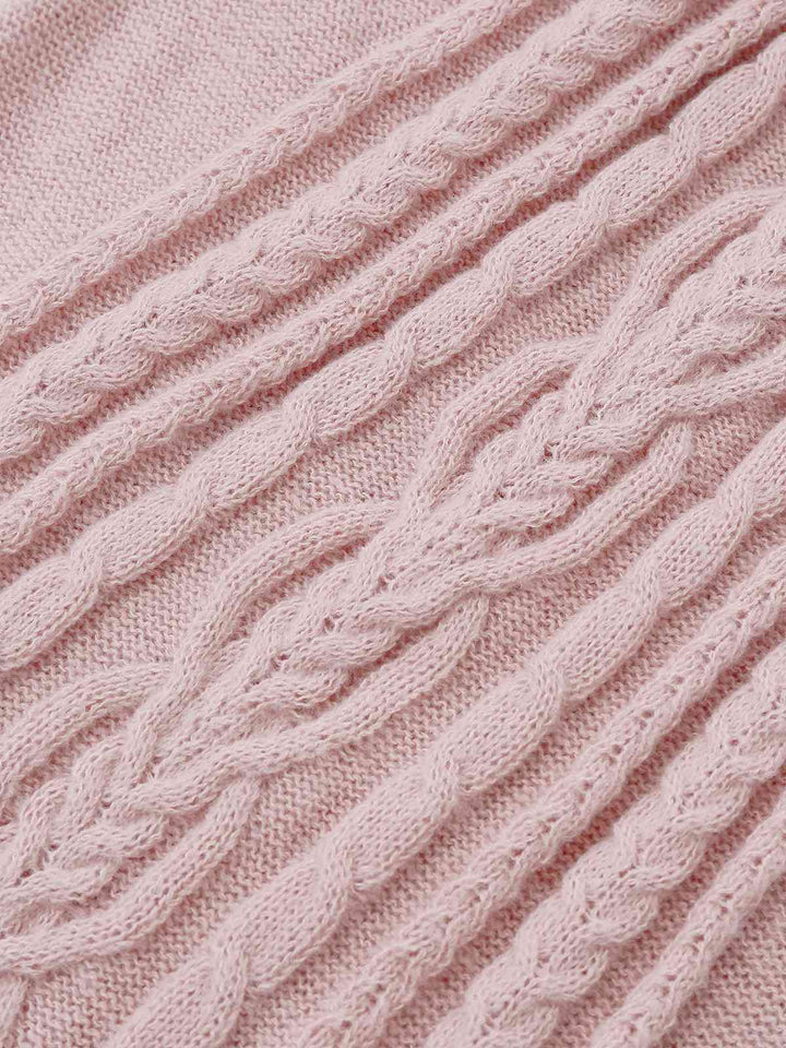 1940s Solid Cable Knit Pleated Hem Sweater Dress, vintage dress, retro fashion - perfect for women who love vintage and retro fashion