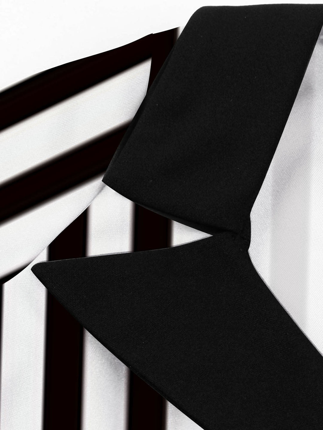 This 1950S Lapel Black &amp; White Stripes Dress wraps her in 1950s elegance, one twirl at a time