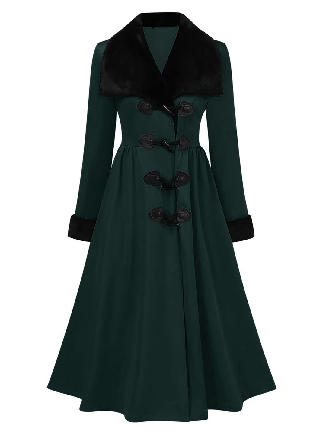 1950s And Fur Collar Coat - vintage fashion, style