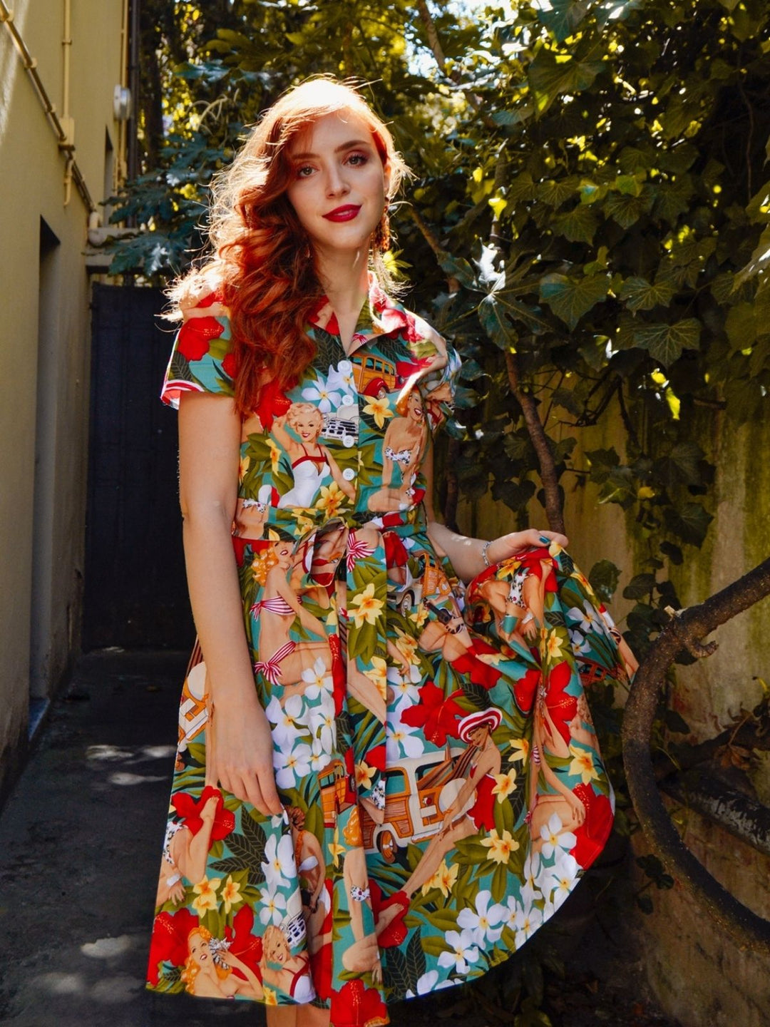 Bikini Girls Swing Dress, classic style summer beach collection - Image 10