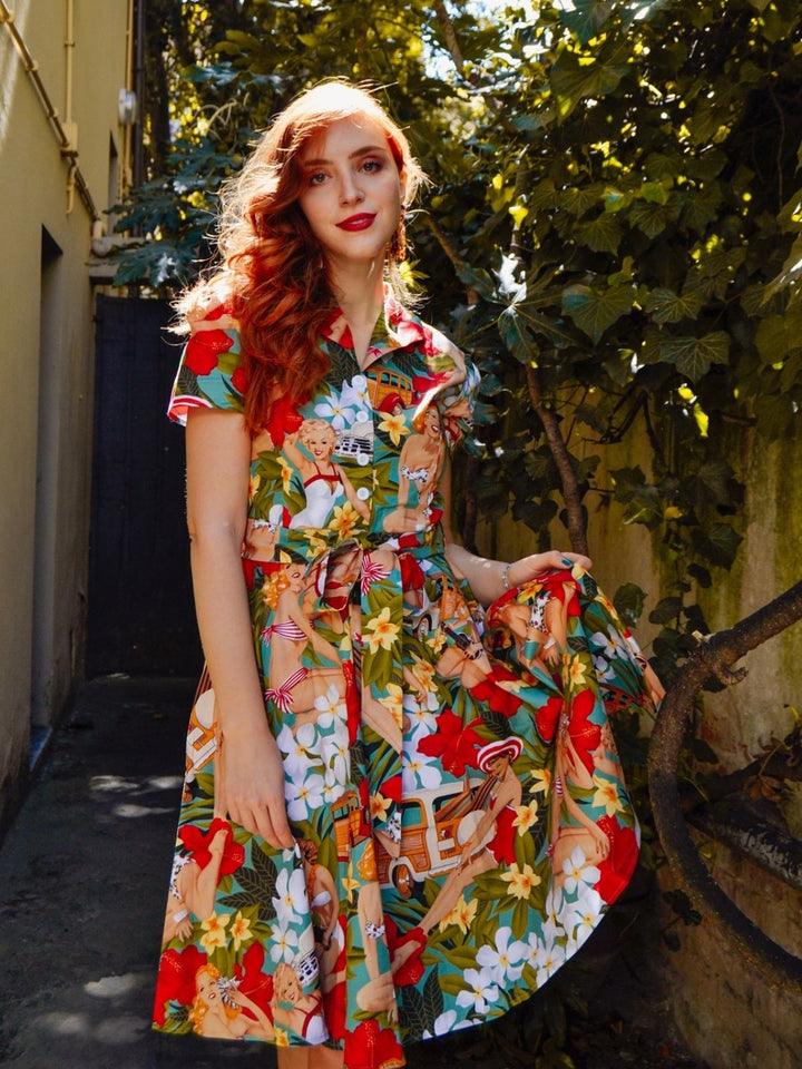 Bikini Girls Swing Dress, classic style summer beach collection - Image 10