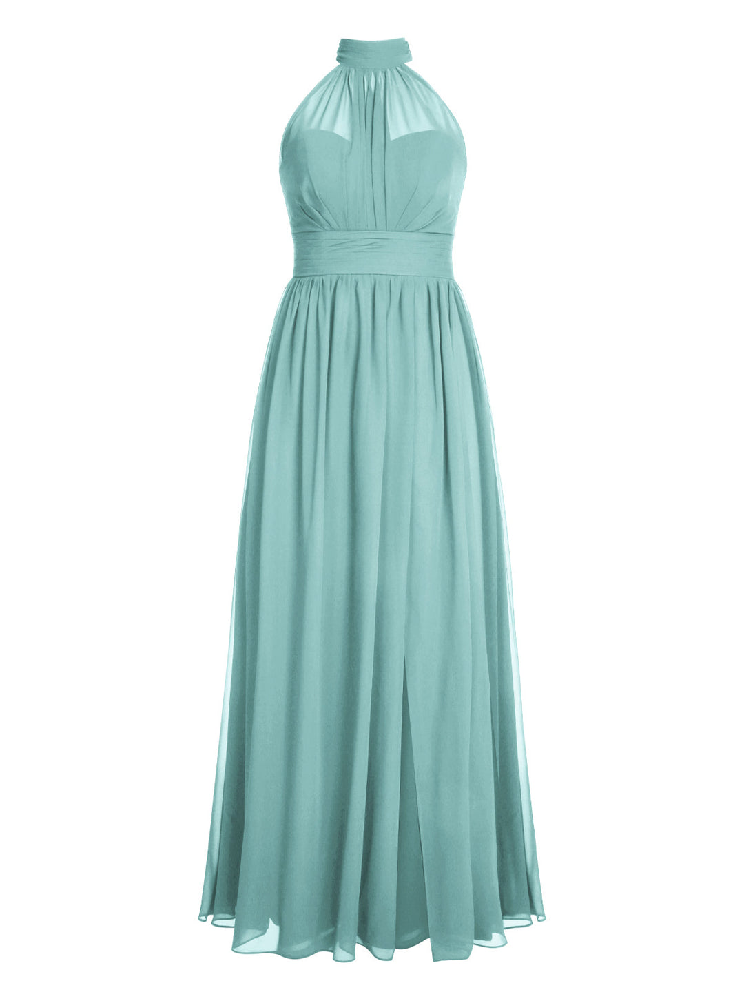 1950s Chiffon Sleeveless Solid Vintage Dress: timeless style reimagined