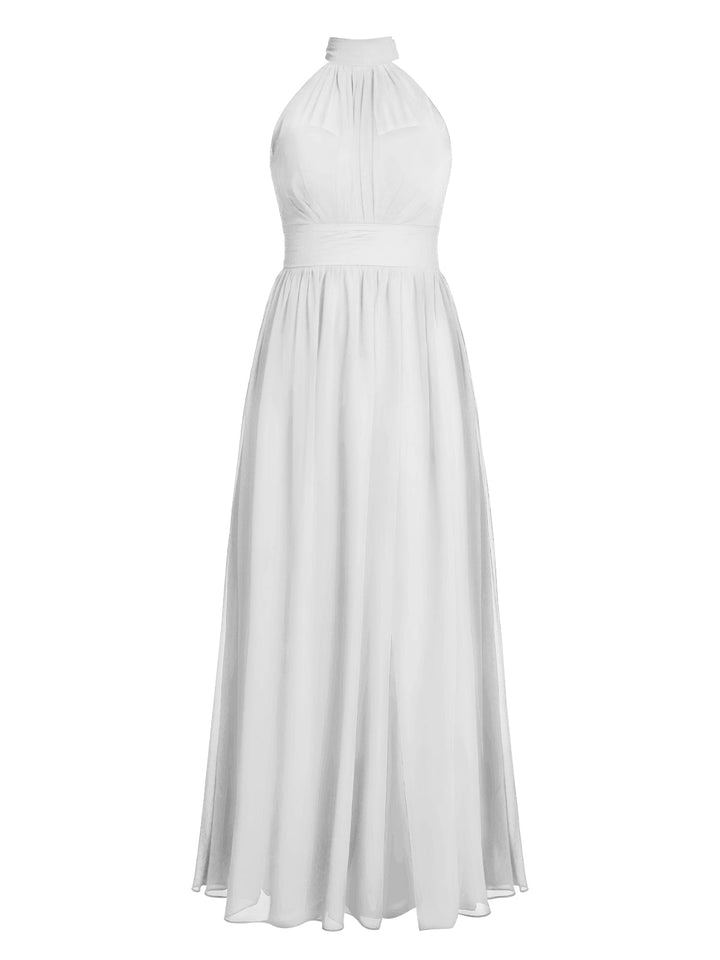 1950s Chiffon Sleeveless Solid Vintage Dress: timeless style reimagined
