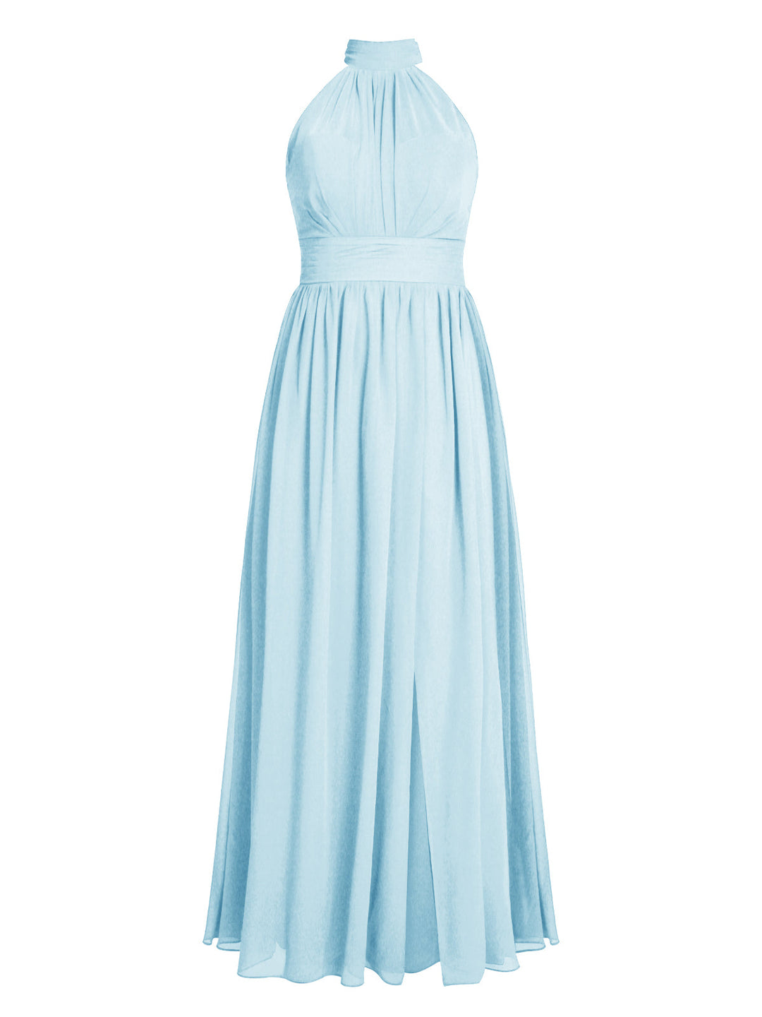 1950s Chiffon Sleeveless Solid Vintage Dress: timeless style reimagined