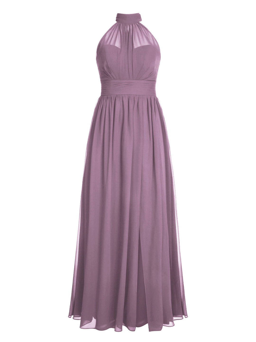 1950s Chiffon Sleeveless Solid Vintage Dress: timeless style reimagined