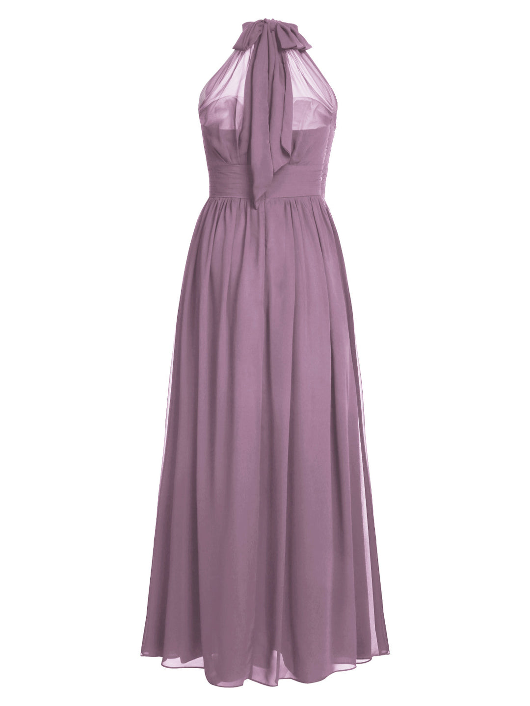 1950s Chiffon Sleeveless Solid Vintage Dress — vintage elegance for the modern woman