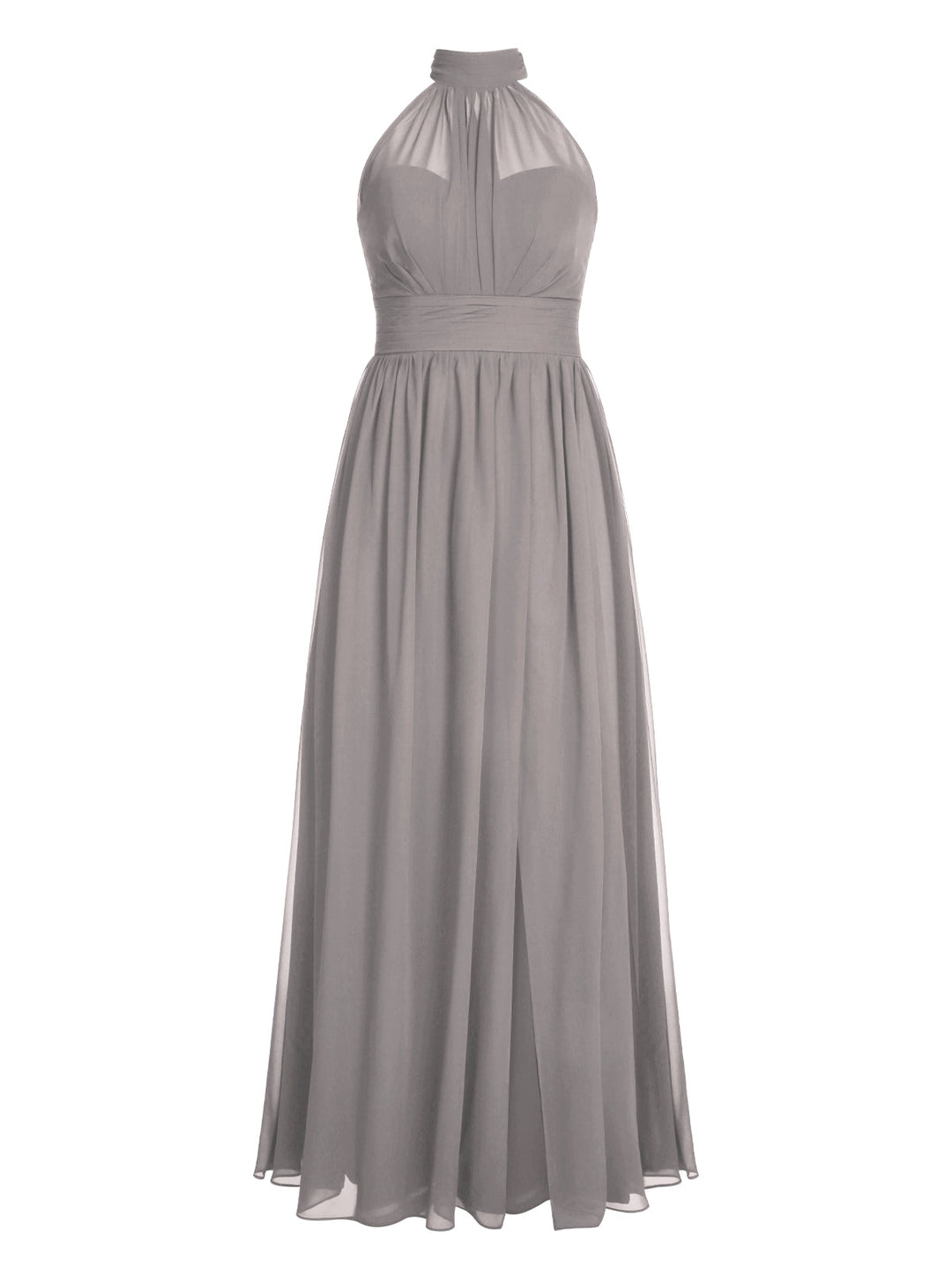 1950s Chiffon Sleeveless Solid Vintage Dress: timeless style reimagined