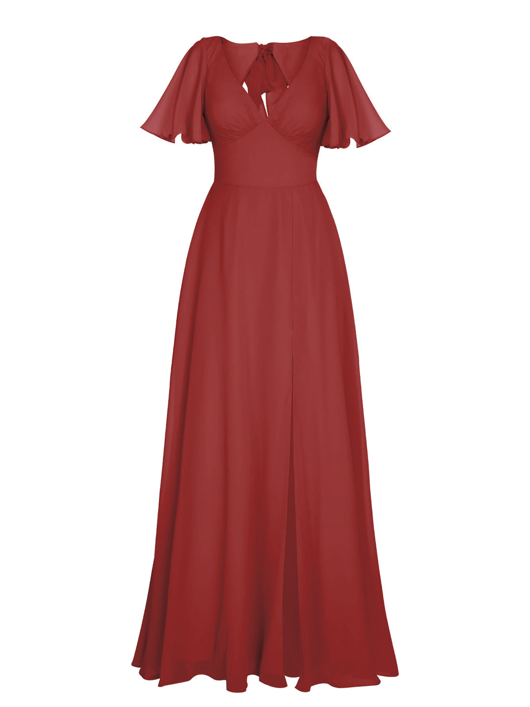 1950s Chiffon V-Neck Solid Vintage Dress: timeless style reimagined