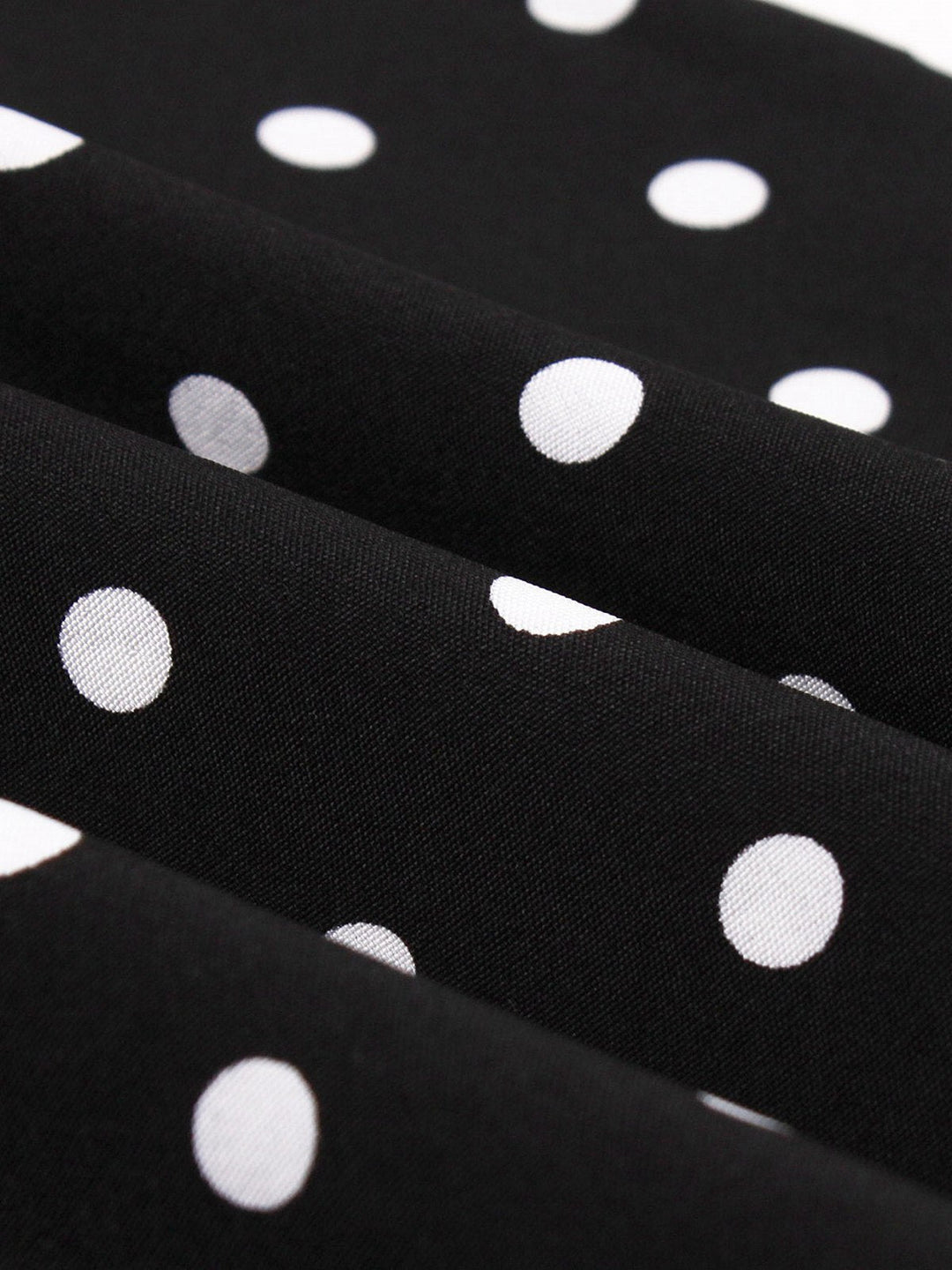Black 1950s Crew Neck Patchwork Swing Dress, vintage dress, retro fashion, rockabilly, pin-up fashion - perfect for women who love vintage and retro fashion