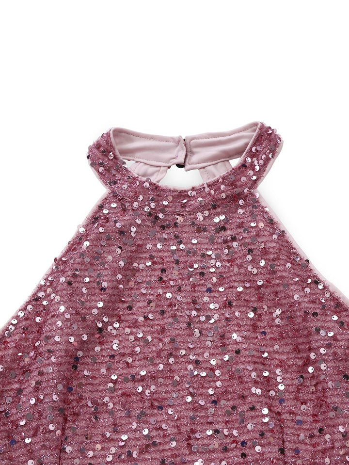 1950s Solid Beaded Sequined Sleeveless Patchwork Dress - vintage dress, retro fashion, rockabilly