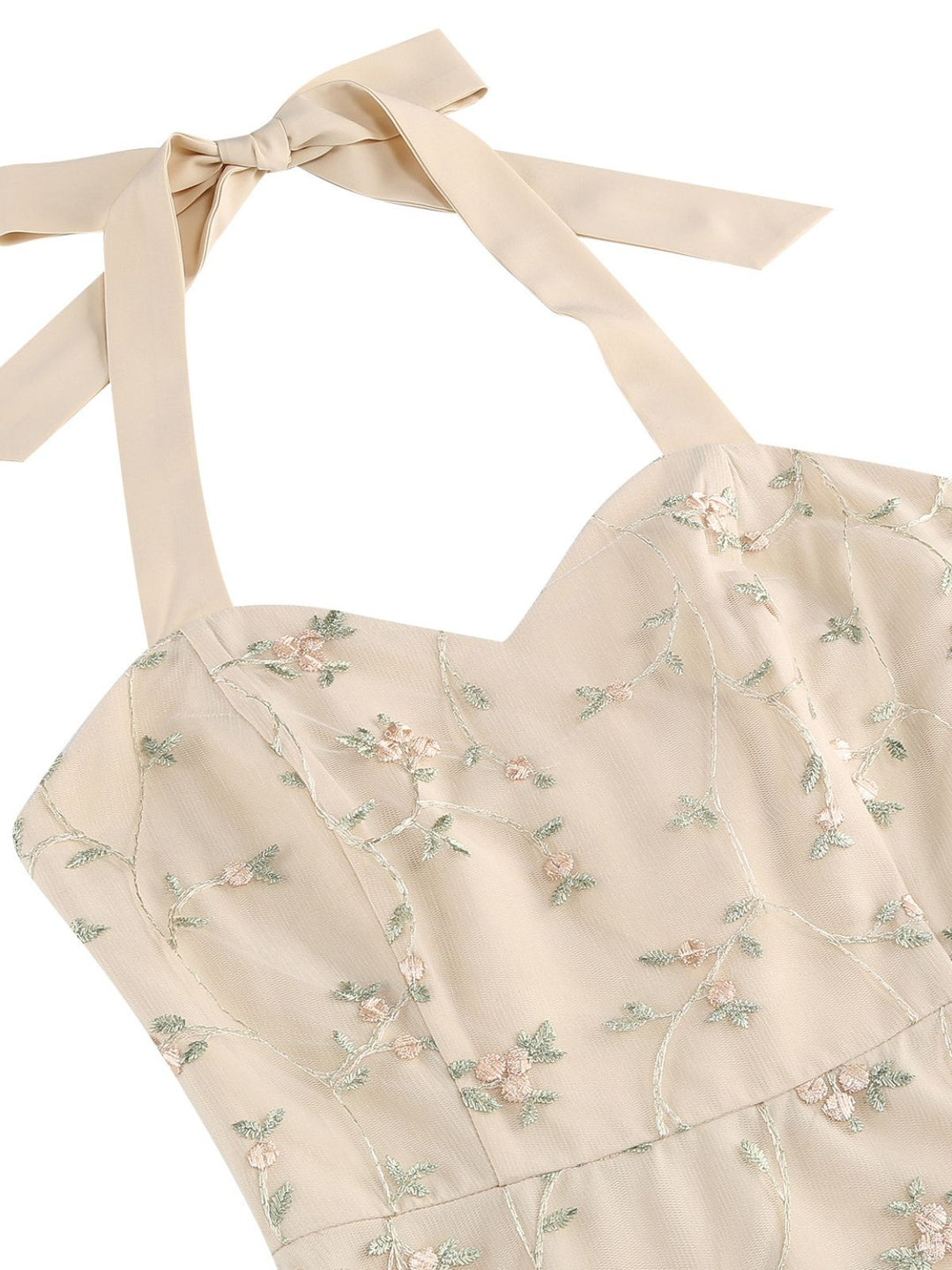 Halter Vintage Classic Dress 7