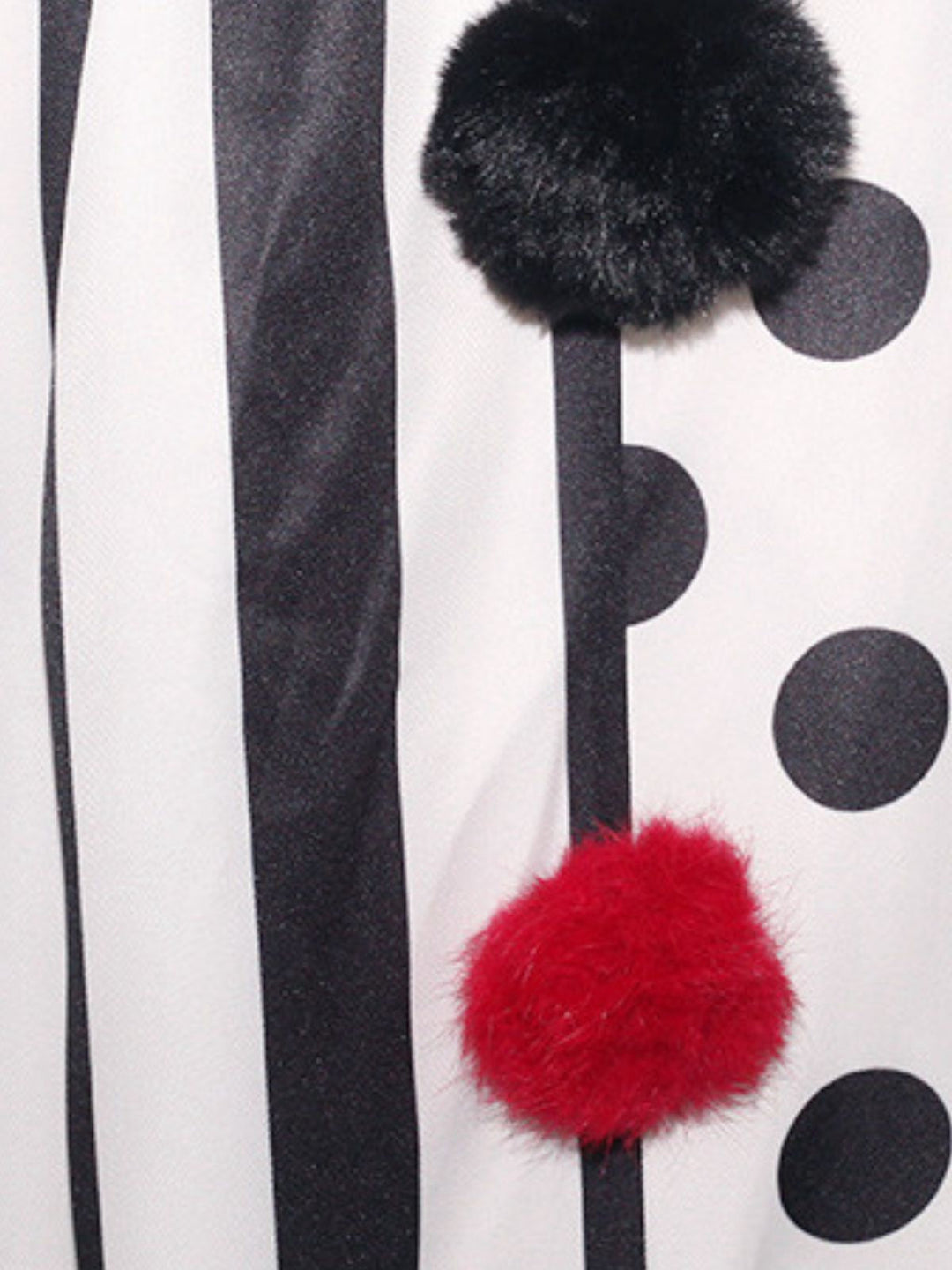 &amp; 1950s Halloween Horror Clown Cosplay Cloak - vintage fashion, retro style