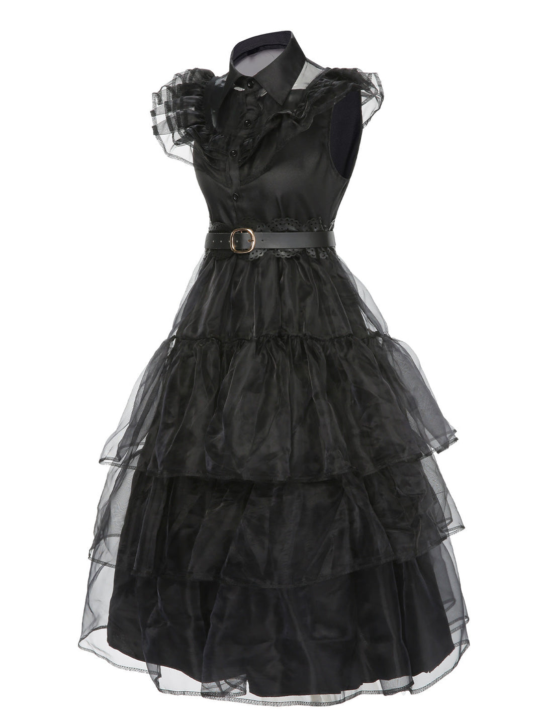 Black 1950s Halloween Lace Belt Dress, vintage dress, retro fashion, rockabilly, pin-up fashion - perfect for women who love vintage and retro fashion