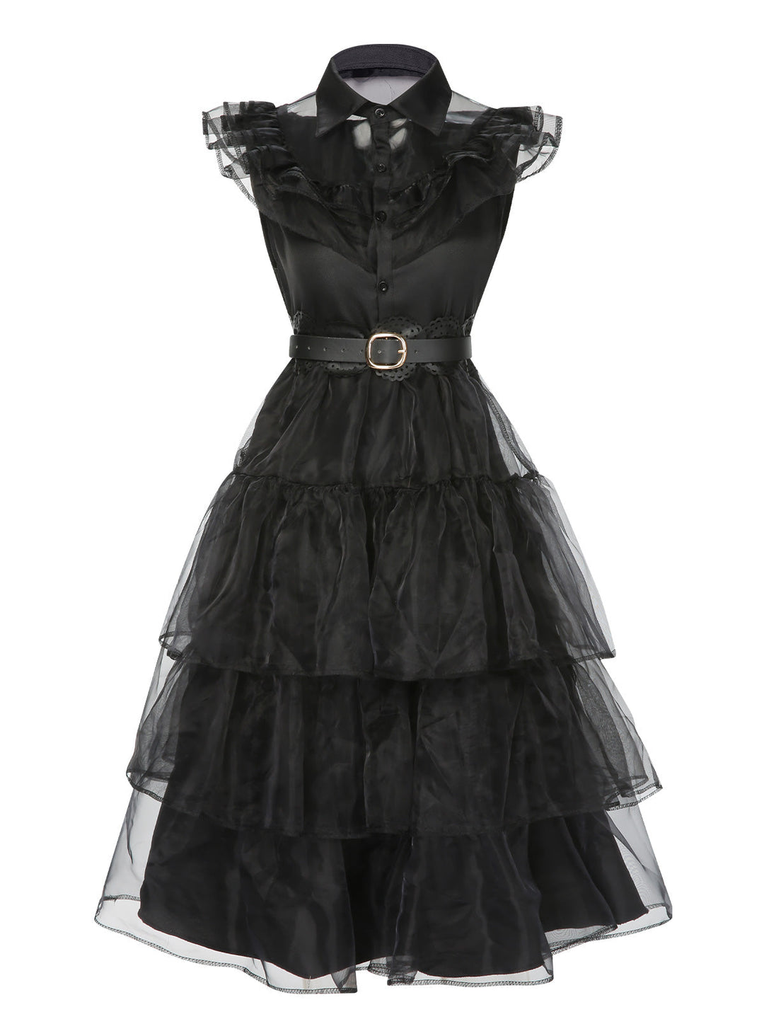 Black 1950s Halloween Lace Belt Dress, vintage dress, retro fashion, rockabilly, pin-up fashion - perfect for women who love vintage and retro fashion