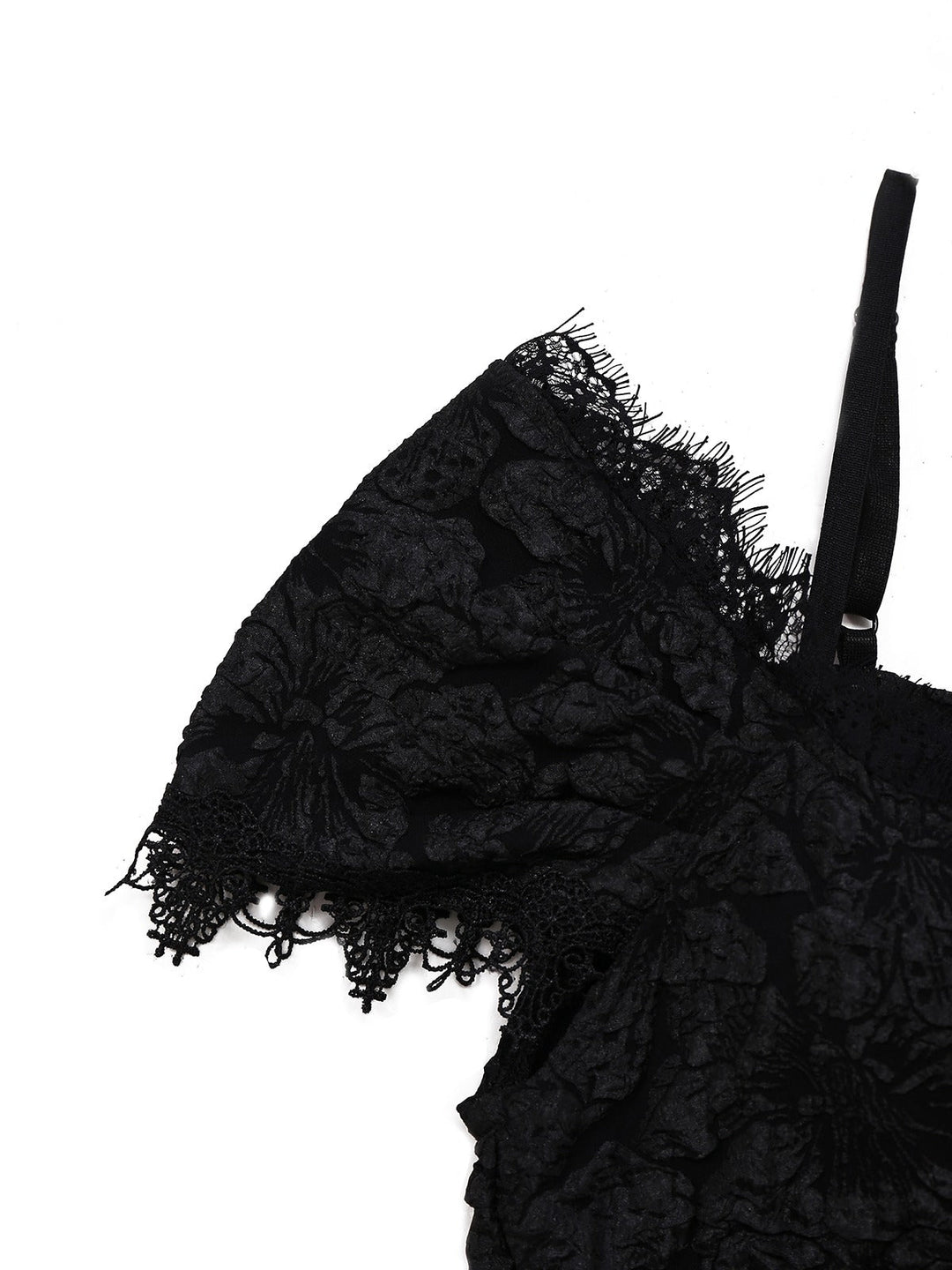 1950s Halloween Spider Web &amp; Cross Textured Dress - vintage dress, retro fashion, rockabilly