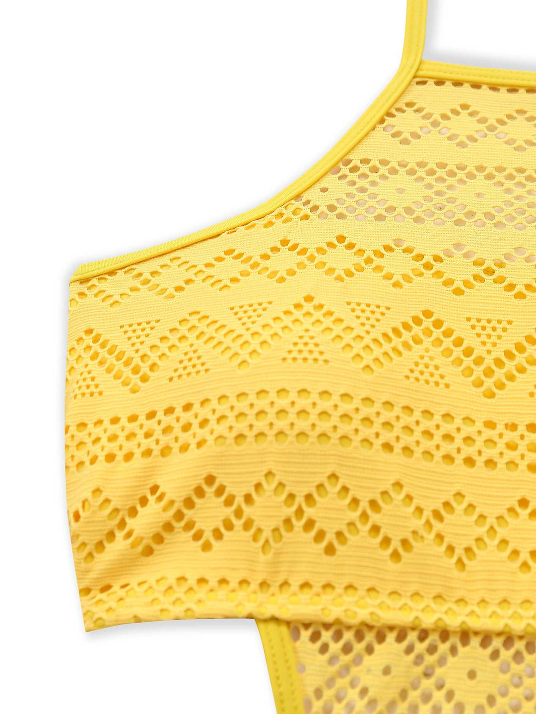 1950s Halter Cut-Out Solid One-Piece Swimsuit - vintage swimsuit, pin-up style