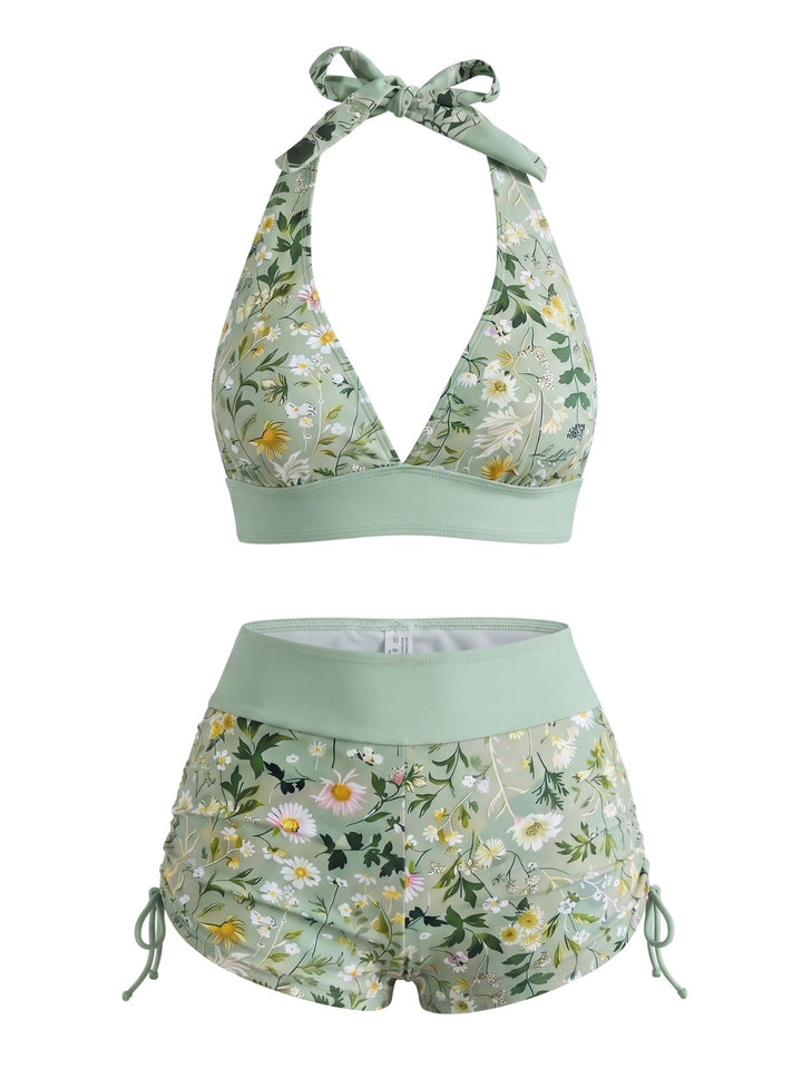 Vintage Retro Tankini Set 3