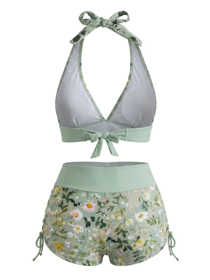Vintage Retro Tankini Set 2