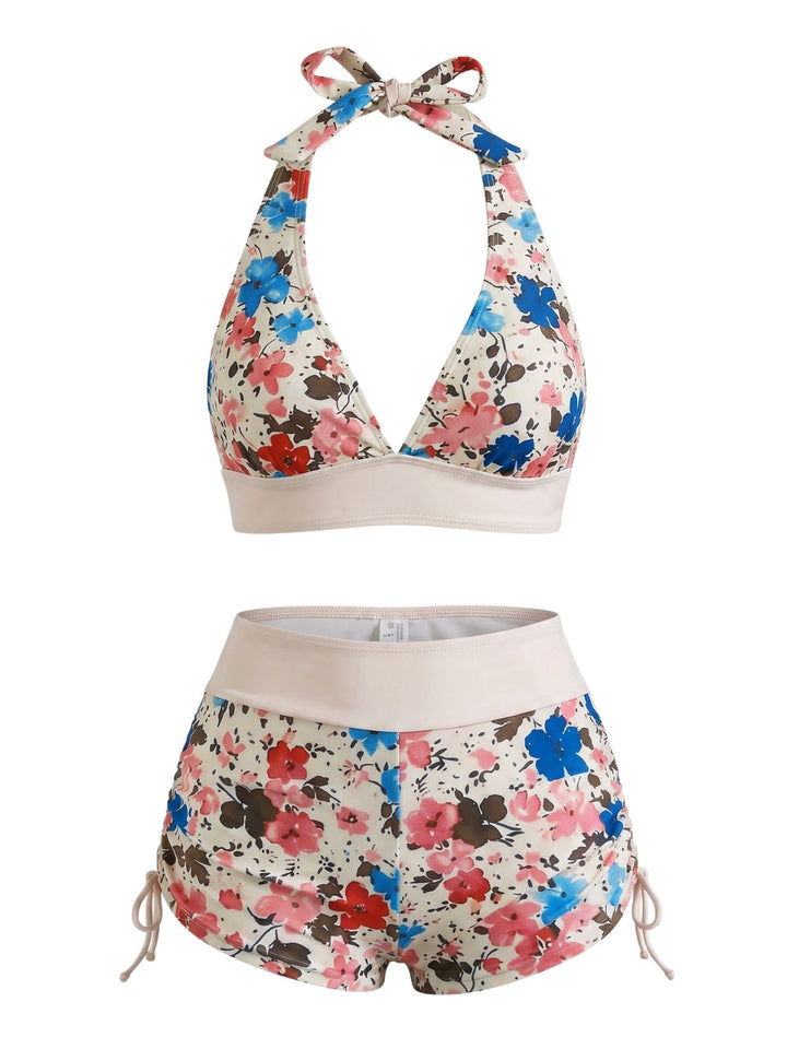 Vintage Retro Tankini Set 4