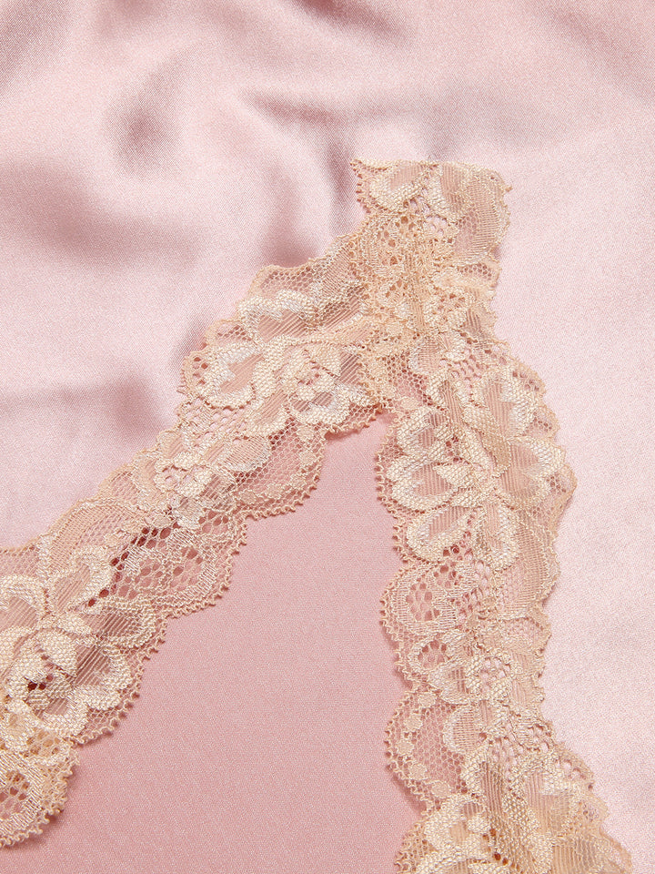 Lace Patchwork Suspender Sleepwear | | vintage nightgown, retro sleepwear