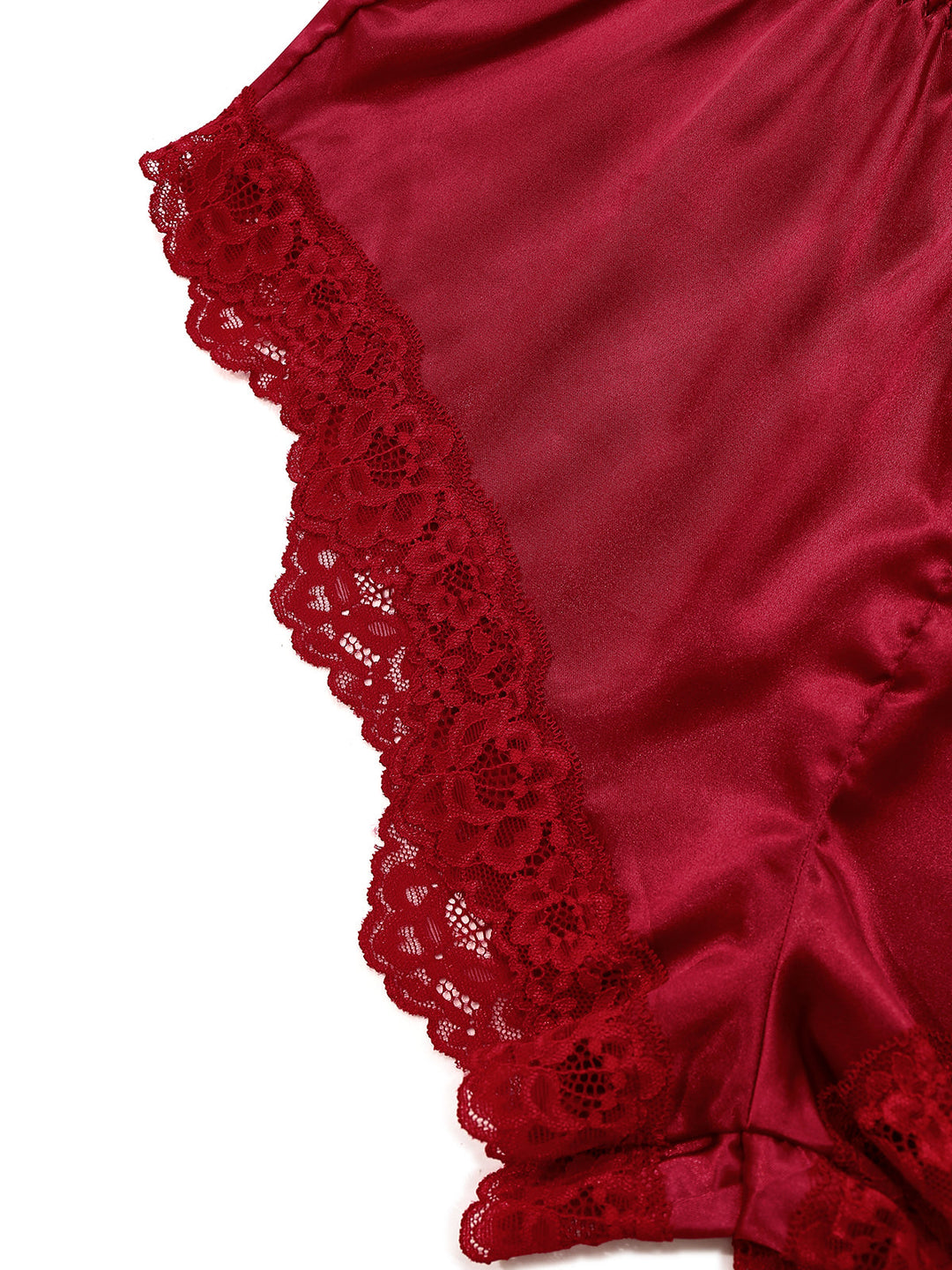 Lace Satin Deep V Backless Sleep Romper - vintage jumpsuit, retro fashion