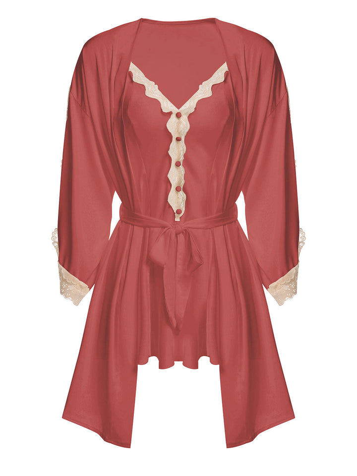Lace Spaghetti Strap Sleepwear: timeless style reimagined