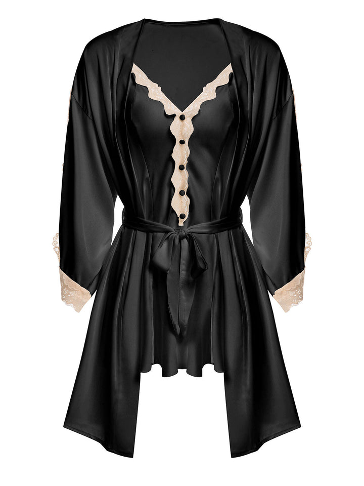 Lace Spaghetti Strap Sleepwear: timeless style reimagined