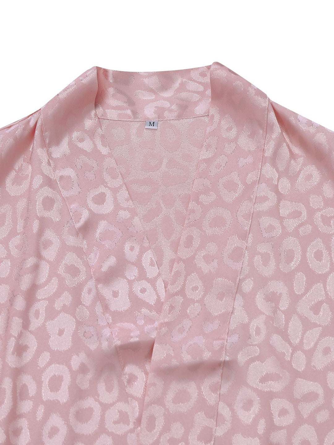 Leopard Print Lace-Up Robe - vintage fashion, retro style