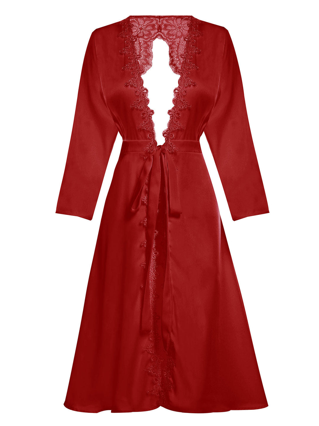1950s Long Ice Silk Backless Nightgown — vintage elegance for the modern woman