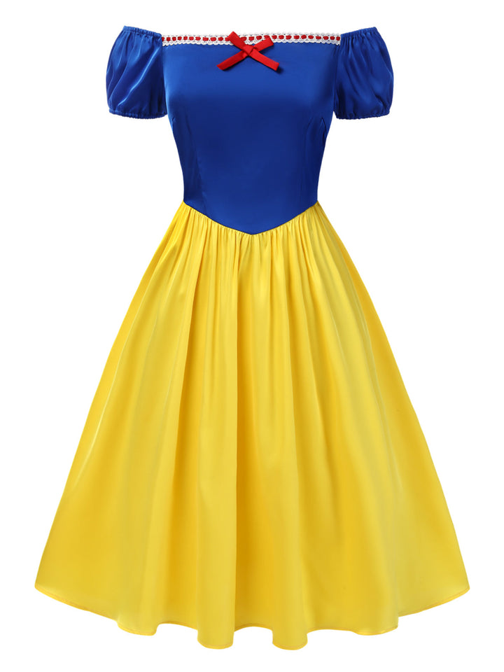 1950s OffShoulder Puff Sleeve Princess | 1950s | vintage dress, retro fashion