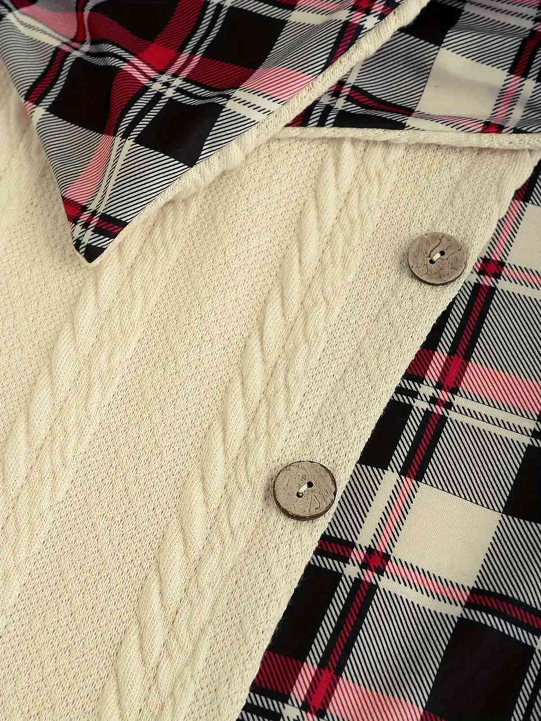 1950s Plaid Knit Hooded Dress ��� the kind of 1950s dress that makes strangers smile