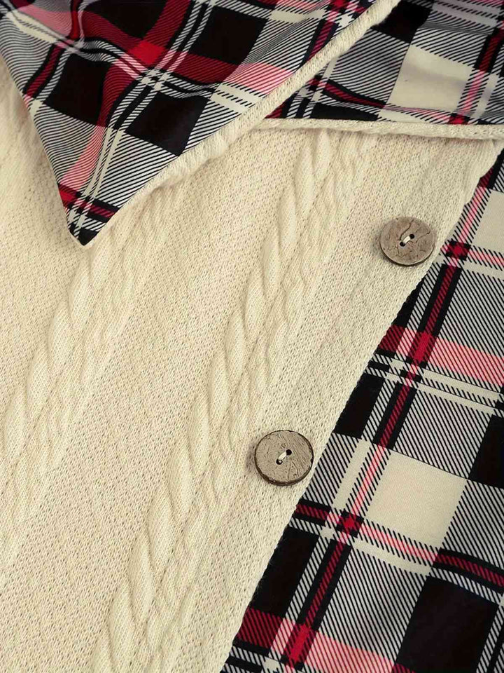 1950s Plaid Knit Hooded Dress ��� the kind of 1950s dress that makes strangers smile