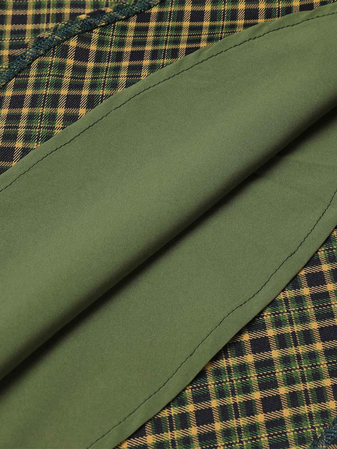 Dark 1950s Plaid Knitting Dress: timeless style reimagined