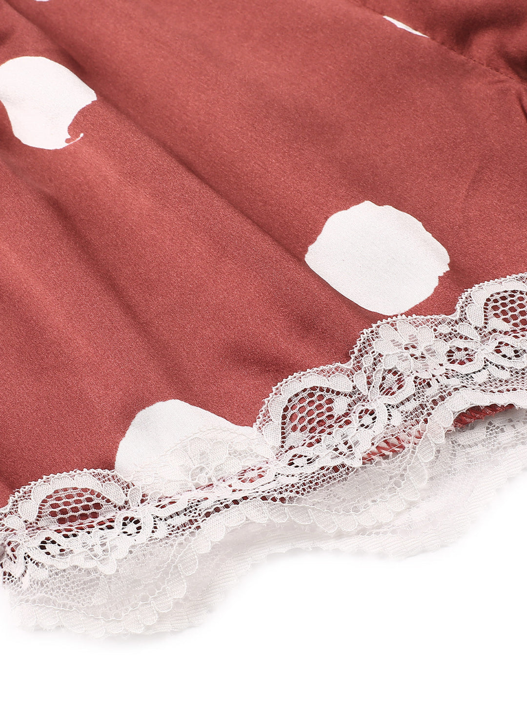 Polka Dot Lace Camisole Sleepwear — elegance she can wear anywhere