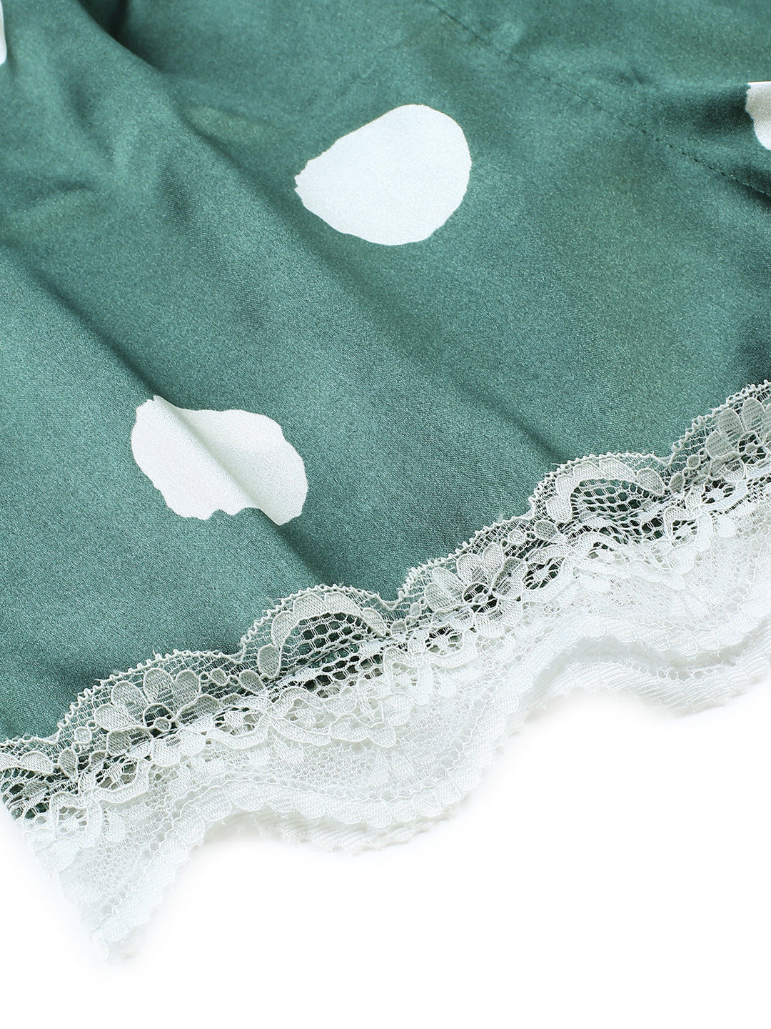 Polka Dot Lace Camisole Sleepwear — elegance she can wear anywhere