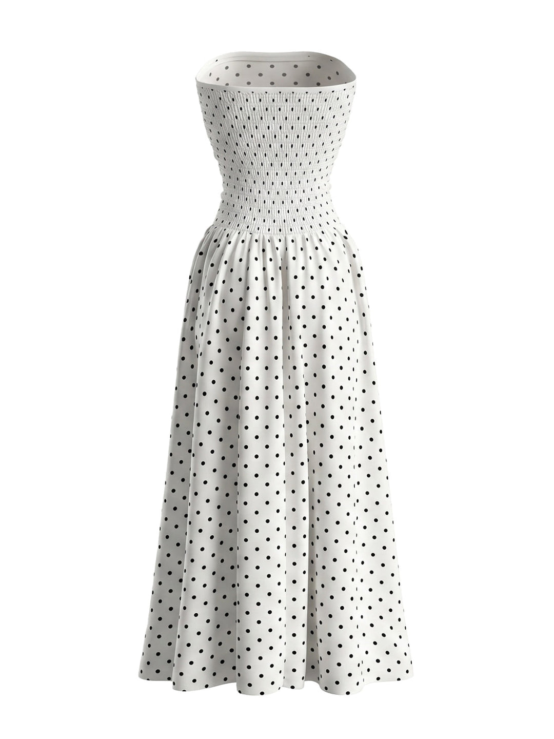 1950s Polka Dot Vintage Classic Dress 13