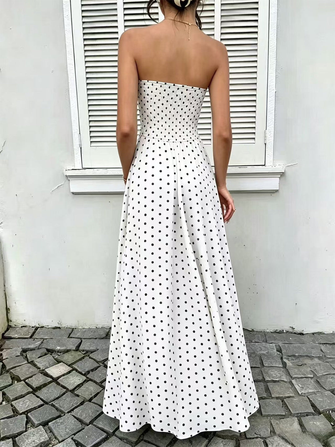 1950s Polka Dot Vintage Classic Dress 16