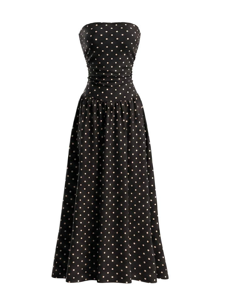 1950s Polka Dot Vintage Classic Dress