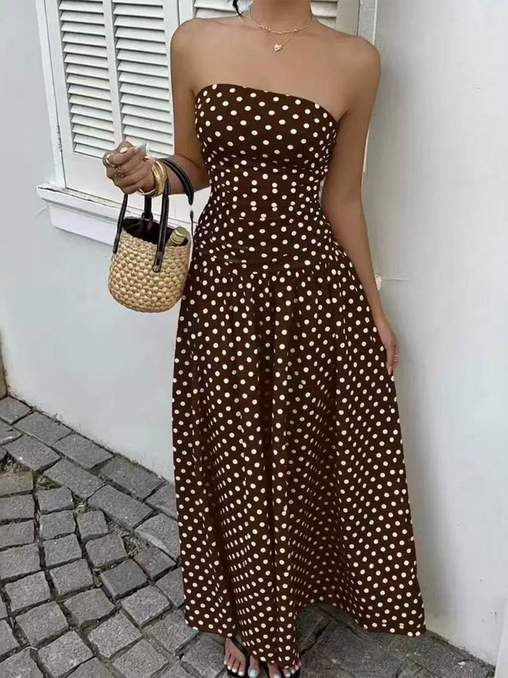 1950s Polka Dot Vintage Classic Dress 9