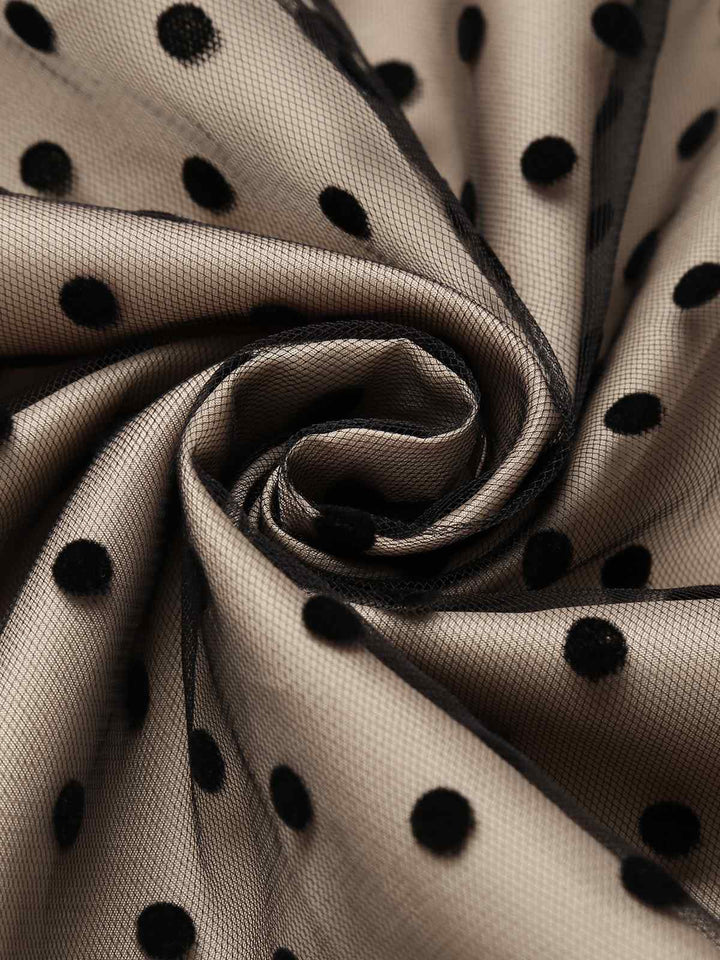 1950s Polka Dot Swing Vintage Dress — vintage elegance for the modern woman