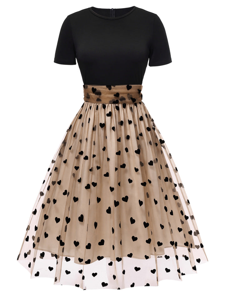1950s Polka Dot Swing Vintage Dress: timeless style reimagined