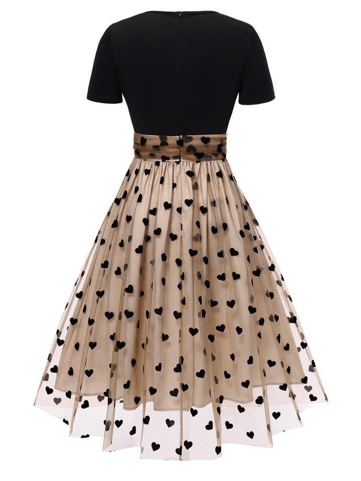1950s Polka Dot Swing Vintage Dress: timeless style reimagined