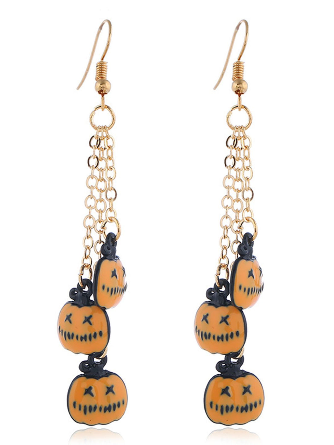 1950s Pumpkin Halloween Earring: timeless style reimagined