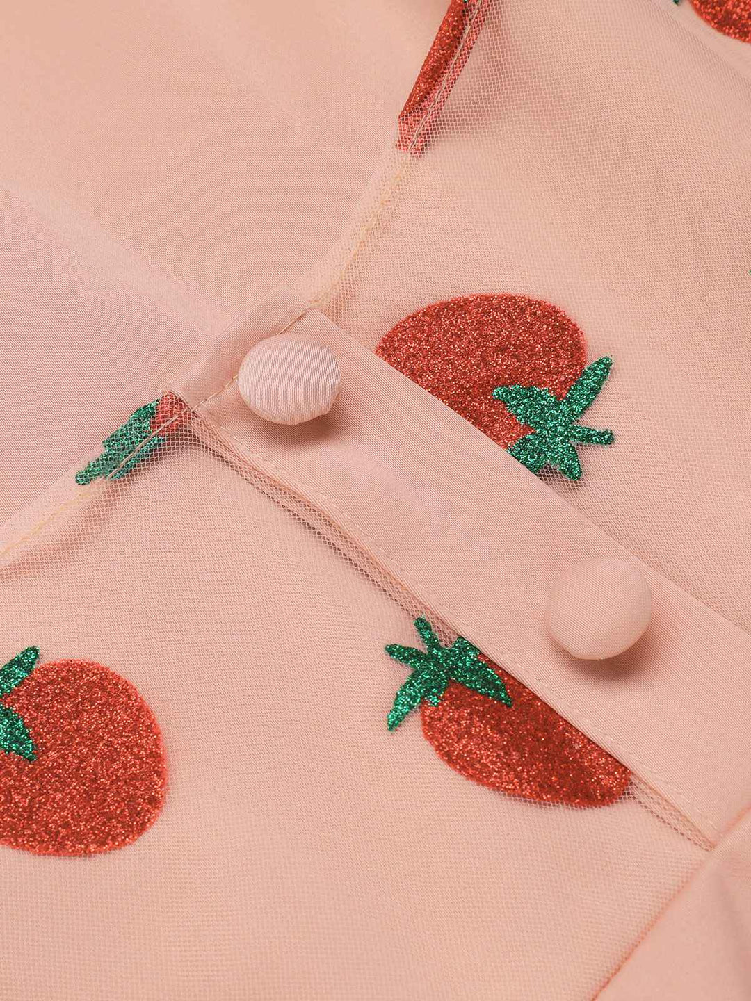 2PCS Pink 1950s Halter Strawberry Romper &amp; Umbrella Skirt - vintage skirt, retro style