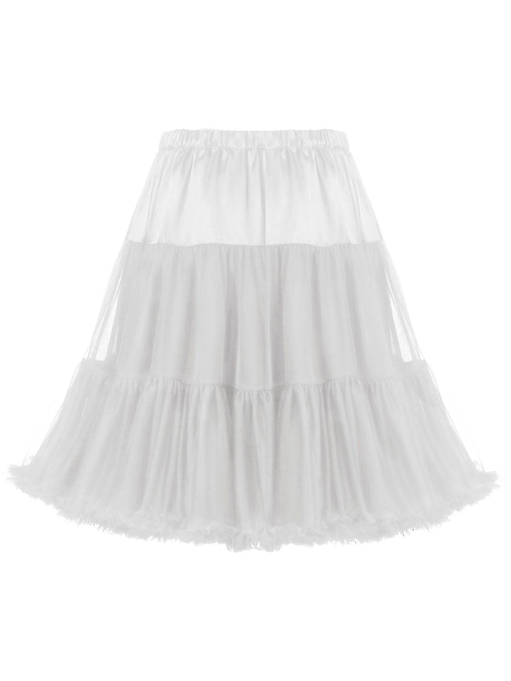 1950s Ruffles Petticoat Underskirt: timeless style reimagined