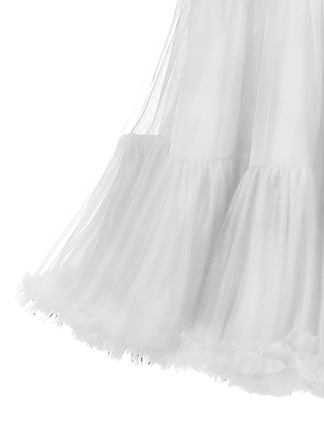 1950s Ruffles Petticoat Underskirt: timeless style reimagined