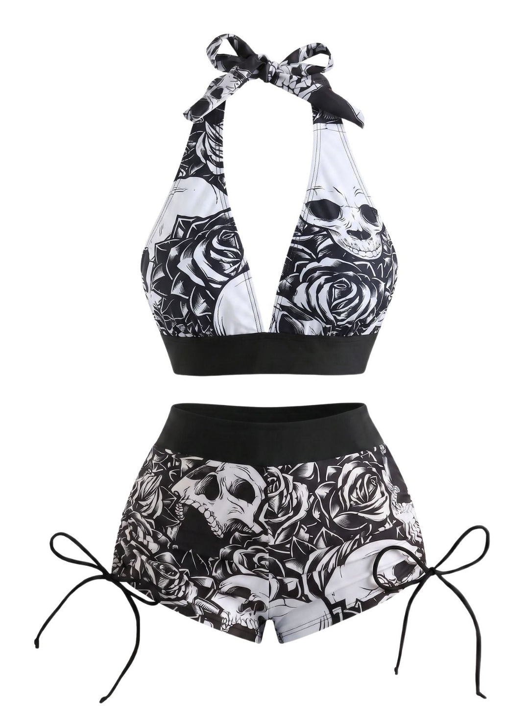 Print Modest Tankini Set 4