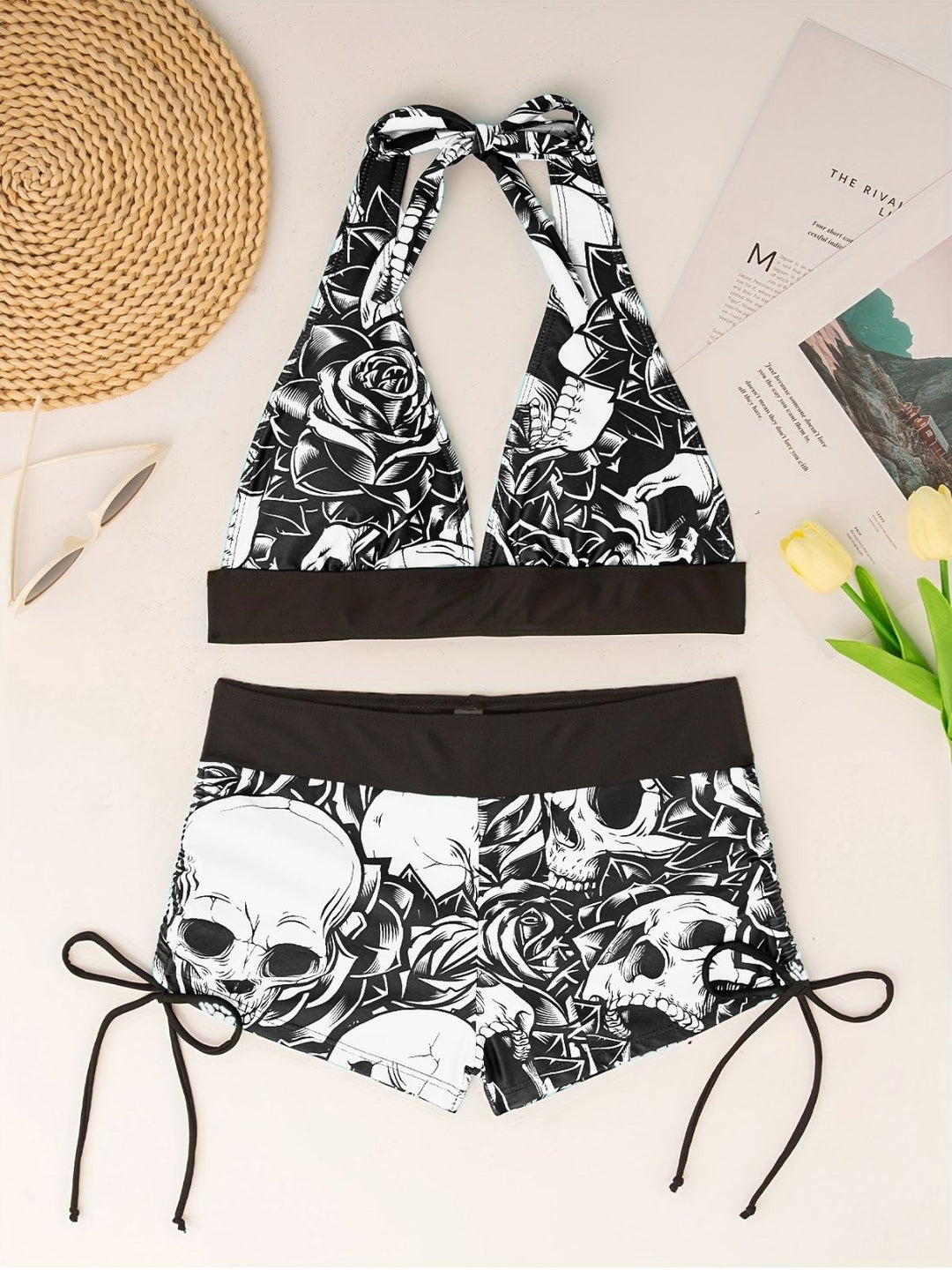 Print Modest Tankini Set 5